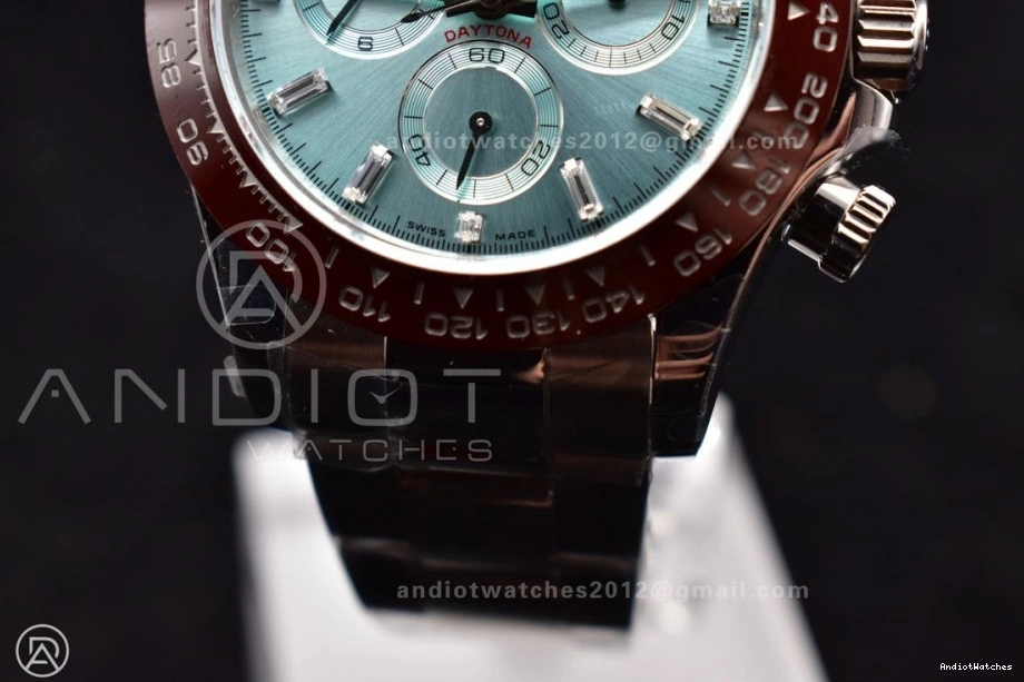 Best Weight) 1:1 SH4130 ZipUp Ice 116506 V3 398 Edition on Blue Bracelet SS Daytona Dial Markers (Gain QF Crystal 0209